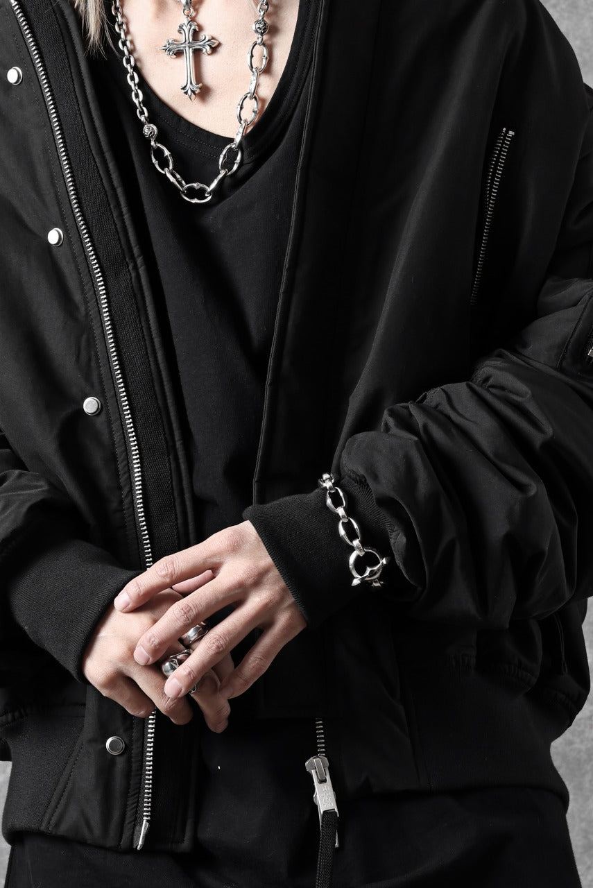 Load image into Gallery viewer, thom/krom FLIGHT BOMBER JACKET / WARM PADDED (BLACK)