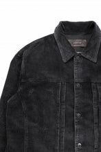 Load image into Gallery viewer, Professor.E AGED CORDUROY JKT (AGED BLACK)