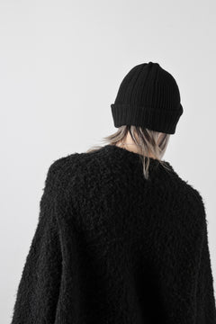 画像をギャラリービューアに読み込む, Y-3 Yohji Yamamoto KNIT BEANIE (BLACK)