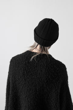 画像をギャラリービューアに読み込む, Y-3 Yohji Yamamoto KNIT BEANIE (BLACK)