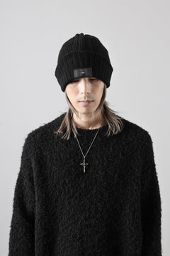 画像をギャラリービューアに読み込む, Y-3 Yohji Yamamoto KNIT BEANIE (BLACK)