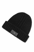 Load image into Gallery viewer, Y-3 Yohji Yamamoto KNIT BEANIE (BLACK)