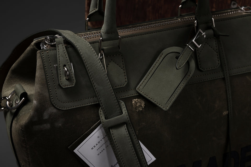 画像をギャラリービューアに読み込む, READYMADE GYM BAG MEDIUM (KHAKI #A)