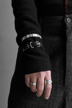 画像をギャラリービューアに読み込む, m.a+ silver stitched multiple cross ring / AG518/AG (SILVER)