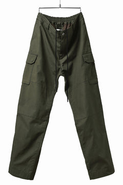 画像をギャラリービューアに読み込む, N/07 MILITARY TROUSERS M47 / LIGHT-WEIGHT DUCK (OLIVE)