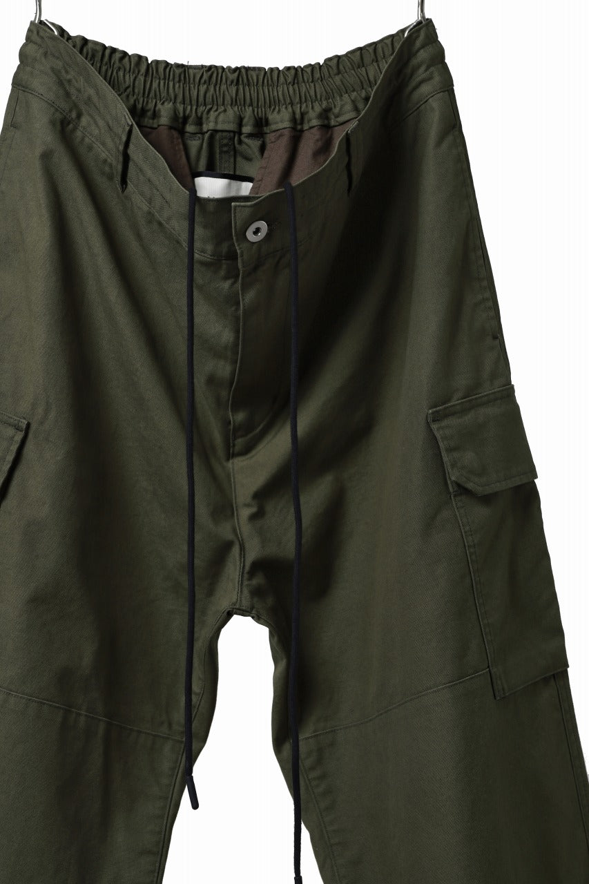 画像をギャラリービューアに読み込む, N/07 MILITARY TROUSERS M47 / LIGHT-WEIGHT DUCK (OLIVE)