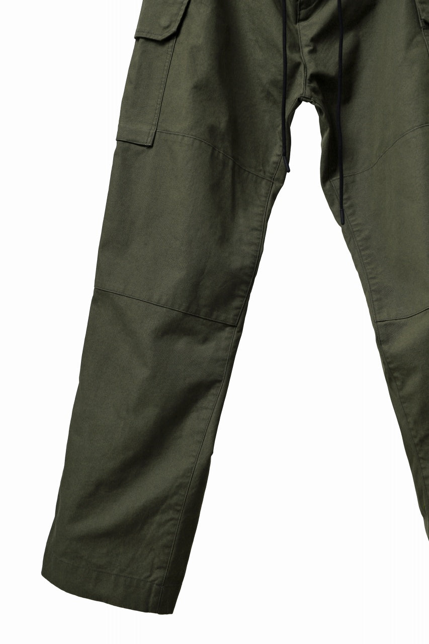 画像をギャラリービューアに読み込む, N/07 MILITARY TROUSERS M47 / LIGHT-WEIGHT DUCK (OLIVE)