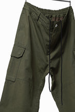 画像をギャラリービューアに読み込む, N/07 MILITARY TROUSERS M47 / LIGHT-WEIGHT DUCK (OLIVE)