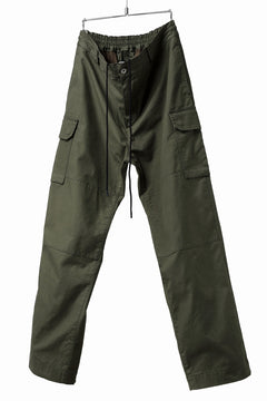 画像をギャラリービューアに読み込む, N/07 MILITARY TROUSERS M47 / LIGHT-WEIGHT DUCK (OLIVE)