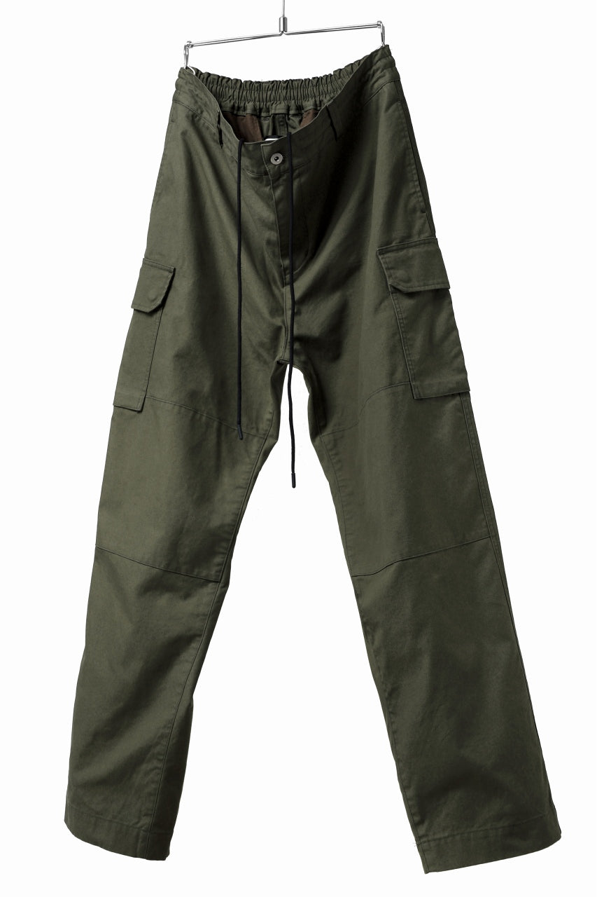 画像をギャラリービューアに読み込む, N/07 MILITARY TROUSERS M47 / LIGHT-WEIGHT DUCK (OLIVE)