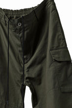 画像をギャラリービューアに読み込む, N/07 MILITARY TROUSERS M47 / LIGHT-WEIGHT DUCK (OLIVE)