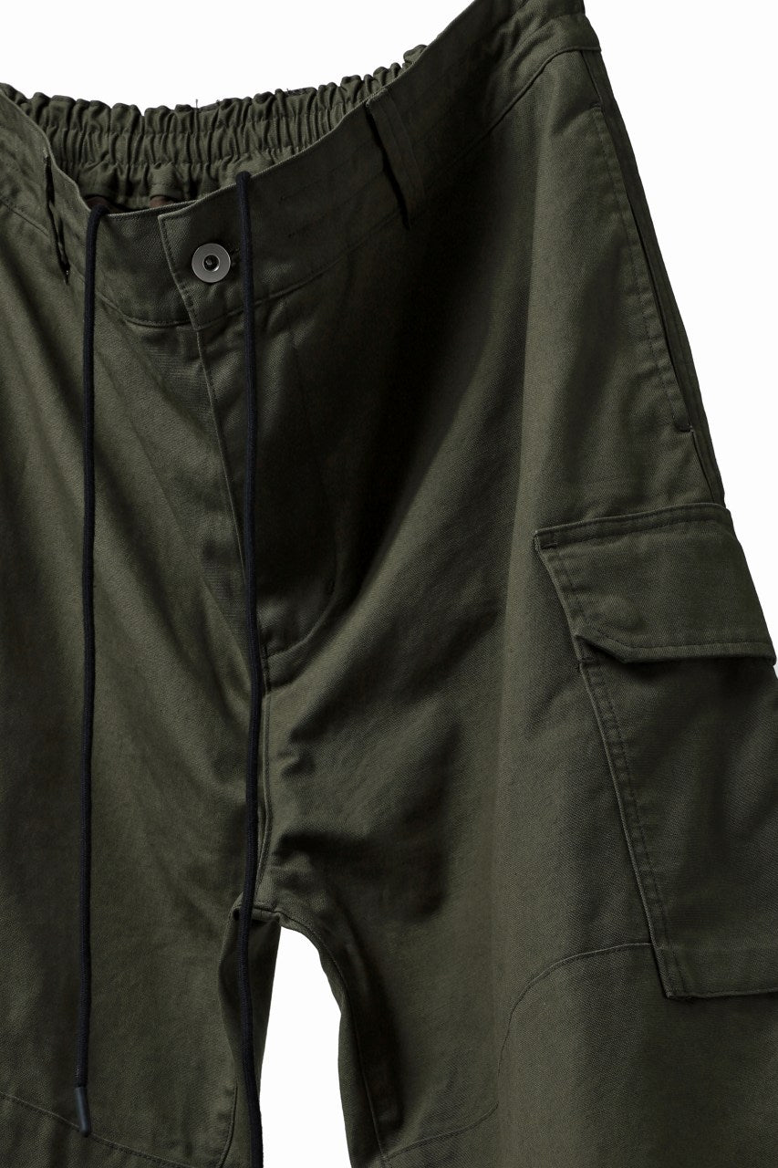 画像をギャラリービューアに読み込む, N/07 MILITARY TROUSERS M47 / LIGHT-WEIGHT DUCK (OLIVE)