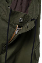 画像をギャラリービューアに読み込む, N/07 MILITARY TROUSERS M47 / LIGHT-WEIGHT DUCK (OLIVE)