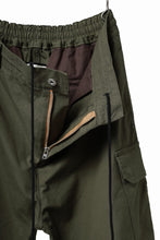 画像をギャラリービューアに読み込む, N/07 MILITARY TROUSERS M47 / LIGHT-WEIGHT DUCK (OLIVE)