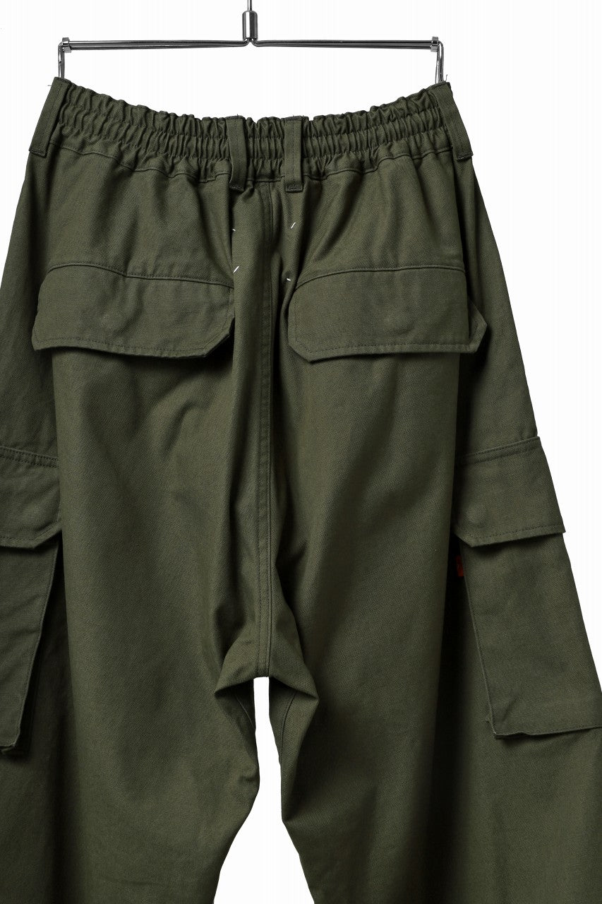 画像をギャラリービューアに読み込む, N/07 MILITARY TROUSERS M47 / LIGHT-WEIGHT DUCK (OLIVE)