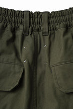 画像をギャラリービューアに読み込む, N/07 MILITARY TROUSERS M47 / LIGHT-WEIGHT DUCK (OLIVE)