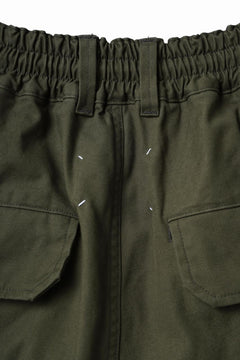 画像をギャラリービューアに読み込む, N/07 MILITARY TROUSERS M47 / LIGHT-WEIGHT DUCK (OLIVE)