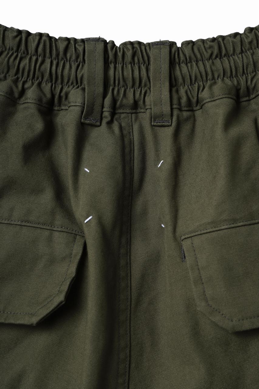 画像をギャラリービューアに読み込む, N/07 MILITARY TROUSERS M47 / LIGHT-WEIGHT DUCK (OLIVE)