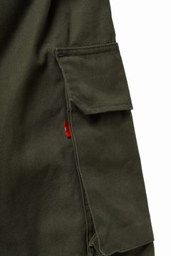 画像をギャラリービューアに読み込む, N/07 MILITARY TROUSERS M47 / LIGHT-WEIGHT DUCK (OLIVE)