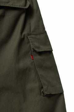 画像をギャラリービューアに読み込む, N/07 MILITARY TROUSERS M47 / LIGHT-WEIGHT DUCK (OLIVE)