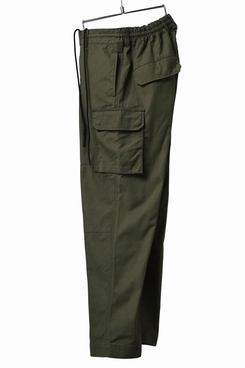 画像をギャラリービューアに読み込む, N/07 MILITARY TROUSERS M47 / LIGHT-WEIGHT DUCK (OLIVE)