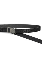 画像をギャラリービューアに読み込む, ierib detachable buckle belt / one piece rough bull (BLACK)