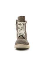 Load image into Gallery viewer, A.F ARTEFACT x Portaille LACE-UP SIDE ZIP BOOTS / SOFT SUEDE (GREIGE)