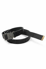 画像をギャラリービューアに読み込む, ierib detachable buckle belt / one piece rough bull (BLACK)
