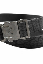 画像をギャラリービューアに読み込む, ierib detachable buckle belt / one piece rough bull (BLACK)