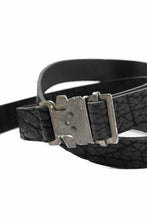 画像をギャラリービューアに読み込む, ierib detachable buckle belt / one piece rough bull (BLACK)