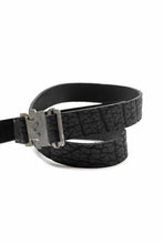画像をギャラリービューアに読み込む, ierib detachable buckle belt / one piece rough bull (BLACK)
