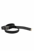 画像をギャラリービューアに読み込む, ierib detachable buckle belt / one piece rough bull (BLACK)