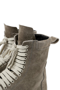Load image into Gallery viewer, A.F ARTEFACT x Portaille LACE-UP SIDE ZIP BOOTS / SOFT SUEDE (GREIGE)