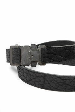 画像をギャラリービューアに読み込む, ierib detachable buckle belt / one piece rough bull (BLACK)