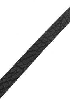 画像をギャラリービューアに読み込む, ierib detachable buckle belt / one piece rough bull (BLACK)