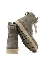 Load image into Gallery viewer, A.F ARTEFACT x Portaille LACE-UP SIDE ZIP BOOTS / SOFT SUEDE (GREIGE)