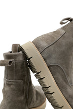 Load image into Gallery viewer, A.F ARTEFACT x Portaille LACE-UP SIDE ZIP BOOTS / SOFT SUEDE (GREIGE)