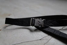 画像をギャラリービューアに読み込む, ierib detachable buckle belt / one piece rough bull (BLACK)