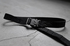 画像をギャラリービューアに読み込む, ierib detachable buckle belt / one piece rough bull (BLACK)