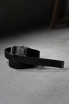 画像をギャラリービューアに読み込む, ierib detachable buckle belt / one piece rough bull (BLACK)