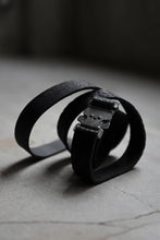 画像をギャラリービューアに読み込む, ierib detachable buckle belt / one piece rough bull (BLACK)