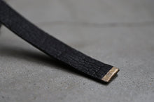 画像をギャラリービューアに読み込む, ierib detachable buckle belt / one piece rough bull (BLACK)