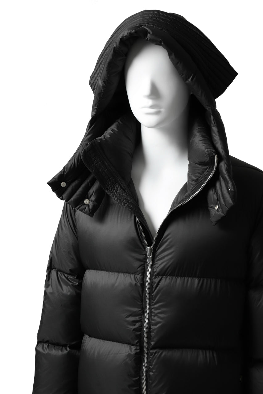 画像をギャラリービューアに読み込む, A.F ARTEFACT exclusive DUVET VERTICAL DOWN JACKET (BLACK)
