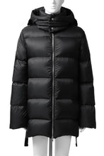 画像をギャラリービューアに読み込む, A.F ARTEFACT exclusive DUVET VERTICAL DOWN JACKET (BLACK)