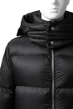 画像をギャラリービューアに読み込む, A.F ARTEFACT exclusive DUVET VERTICAL DOWN JACKET (BLACK)