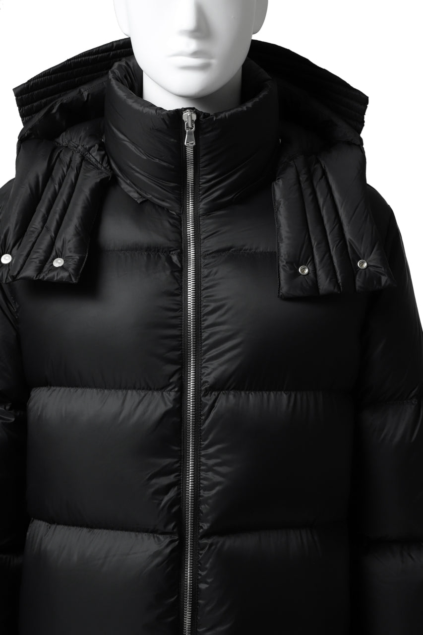 画像をギャラリービューアに読み込む, A.F ARTEFACT exclusive DUVET VERTICAL DOWN JACKET (BLACK)