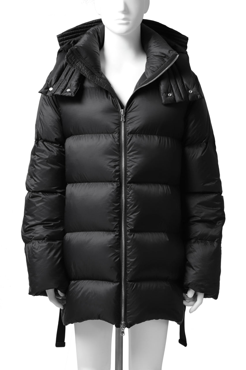 画像をギャラリービューアに読み込む, A.F ARTEFACT exclusive DUVET VERTICAL DOWN JACKET (BLACK)