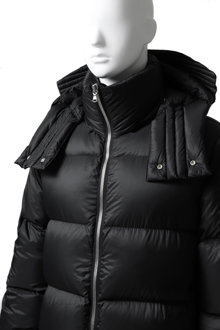画像をギャラリービューアに読み込む, A.F ARTEFACT exclusive DUVET VERTICAL DOWN JACKET (BLACK)