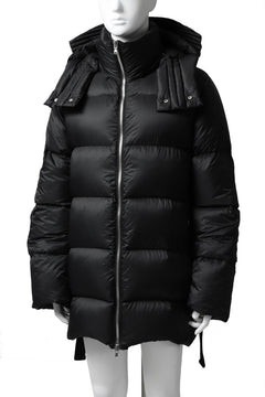 画像をギャラリービューアに読み込む, A.F ARTEFACT exclusive DUVET VERTICAL DOWN JACKET (BLACK)