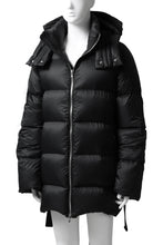 画像をギャラリービューアに読み込む, A.F ARTEFACT exclusive DUVET VERTICAL DOWN JACKET (BLACK)